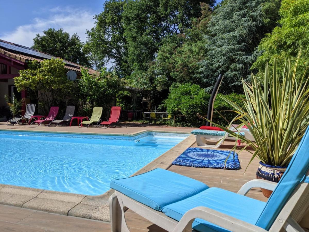 Ferienwohnung 2 Coeurs 2 Landes Garrosse Exterior foto